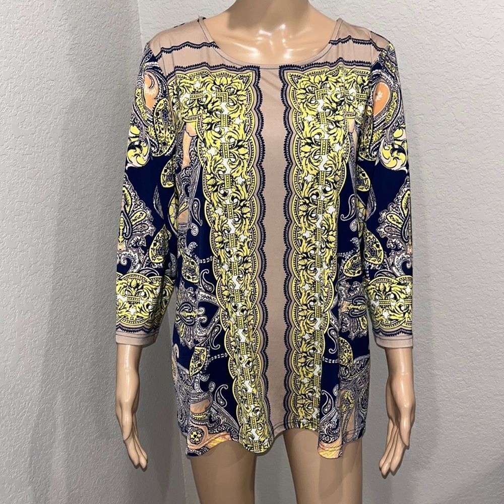 Vintage Bob Mackie  boho tunic
